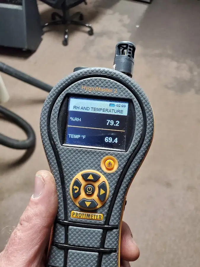 Moisture meter humidity assessment for Fire & Smoke Damage Restoration in Kailua